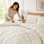 Comforter Set Plush Microfiber All-Season Set of 3