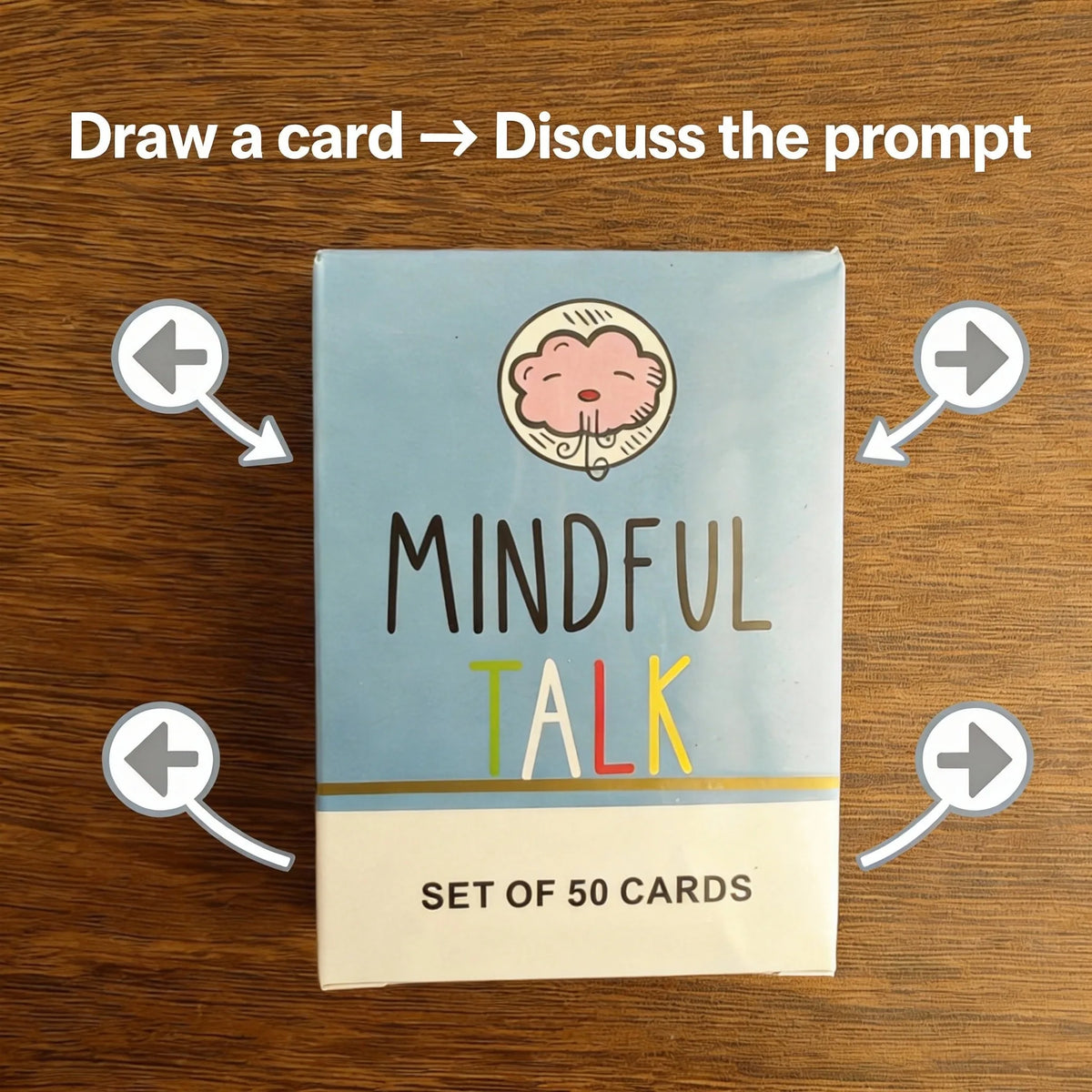 Conversation Card Game Family Prompts Set of 50
