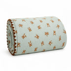 Cooling Blanket 100% Cotton Breathable & Moisture-Wicking
