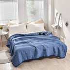 Cooling Blanket Moisture-Wicking & Breathable Polyester