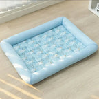 Cooling Mat Breathable Mesh Edge Water-Repellent Oxford Non-Slip Bottom