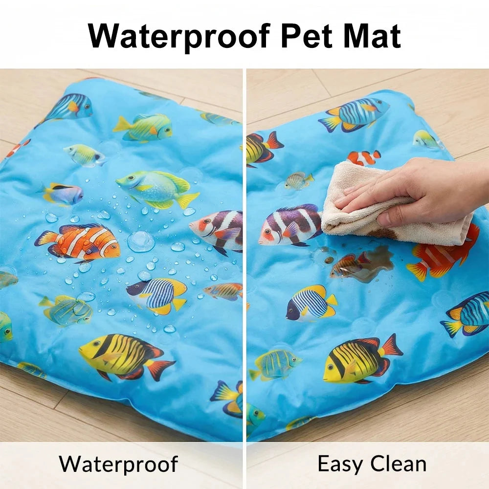 Cooling Mat Gel-Infused Water-Repellent Non-Slip