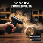 Cordless Air Duster 100,000 RPM Rechargeable LED Display