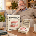 Cosmetic Denture Set Warm-Water Moldable Reusable Upper & Lower