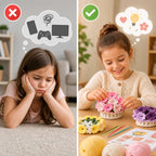 Crochet Kit Flower Coasters & Basket Mercerized Cotton