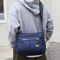 Crossbody Bag Durable Nylon Multiple Compartments & Adjustable Strap