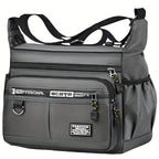Crossbody Bag Durable Nylon Multiple Compartments & Adjustable Strap