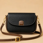 Crossbody Bag Soft Leather Magnetic Gold Clasp & Adjustable Strap