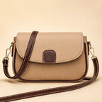 Crossbody Bag Soft Leather Magnetic Gold Clasp & Adjustable Strap