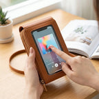 Crossbody Phone Bag Touchscreen Pocket Wallet & Adjustable Strap