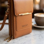 Crossbody Phone Bag Touchscreen Pocket Wallet & Adjustable Strap