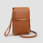 Crossbody Phone Bag Touchscreen Pocket Wallet & Adjustable Strap