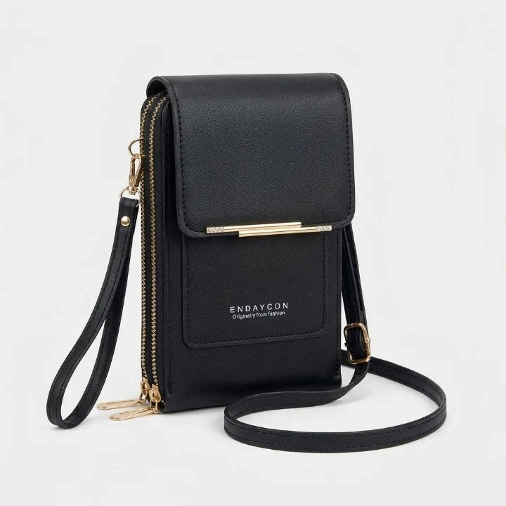 Crossbody Phone Bag Touchscreen Pocket Wallet & Adjustable Strap