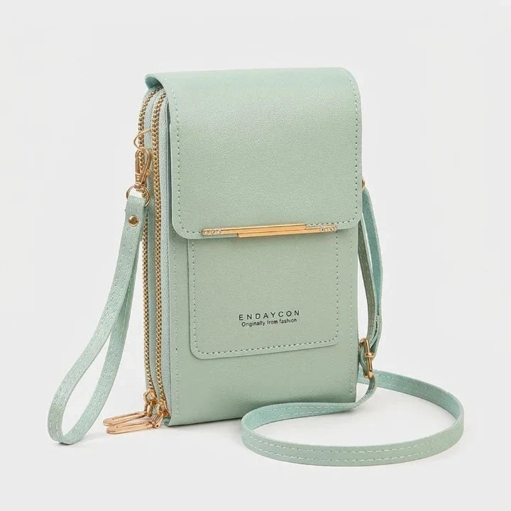 Crossbody Phone Bag Touchscreen Pocket Wallet & Adjustable Strap
