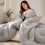 Cuddle Blanket Plush Microfiber Machine Washable Spacious For Two