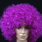 Curly Wig Voluminous Curls Adjustable Strap Lightweight Comfort