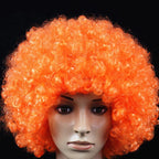 Curly Wig Voluminous Curls Adjustable Strap Lightweight Comfort