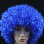 Curly Wig Voluminous Curls Adjustable Strap Lightweight Comfort
