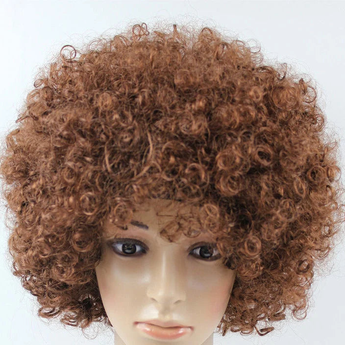 Curly Wig Voluminous Lightweight Adjustable Fit