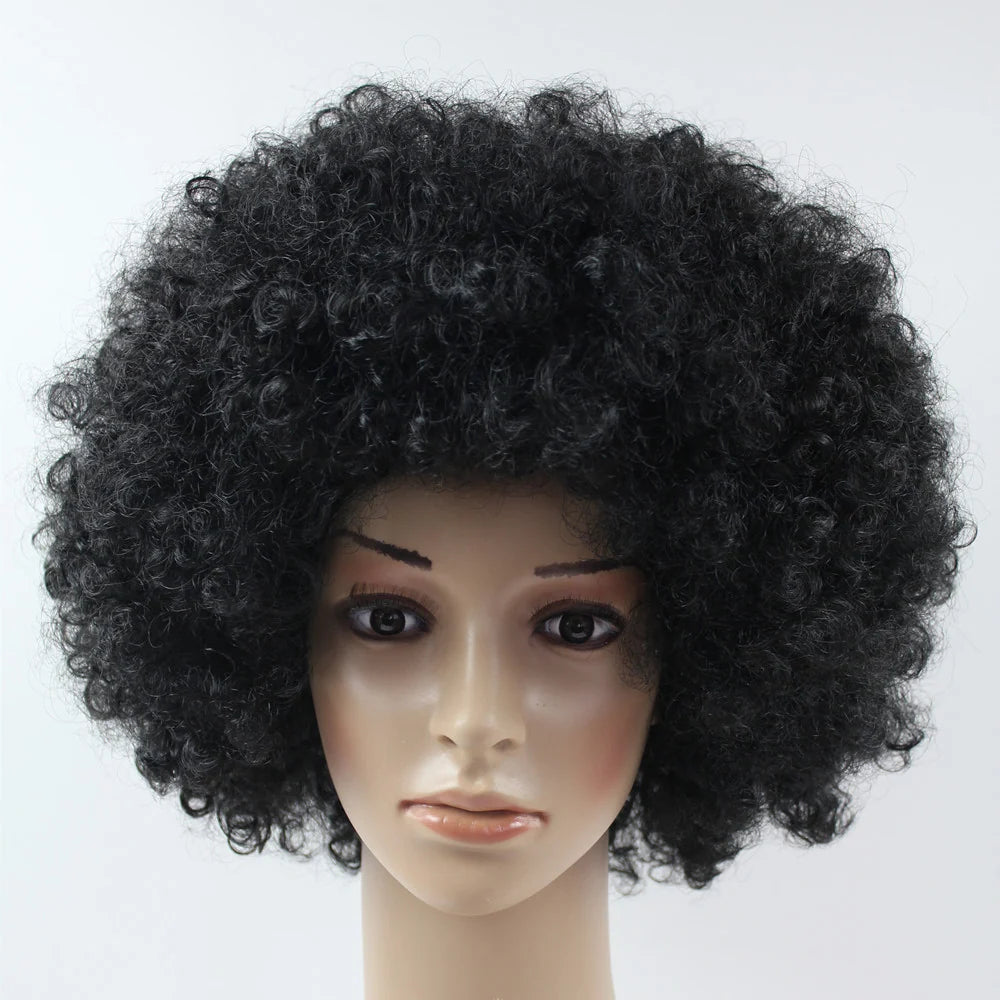 Curly Wig Voluminous Lightweight Adjustable Fit