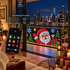 Curtain Lights App-Controlled Custom Designs 400 LEDs