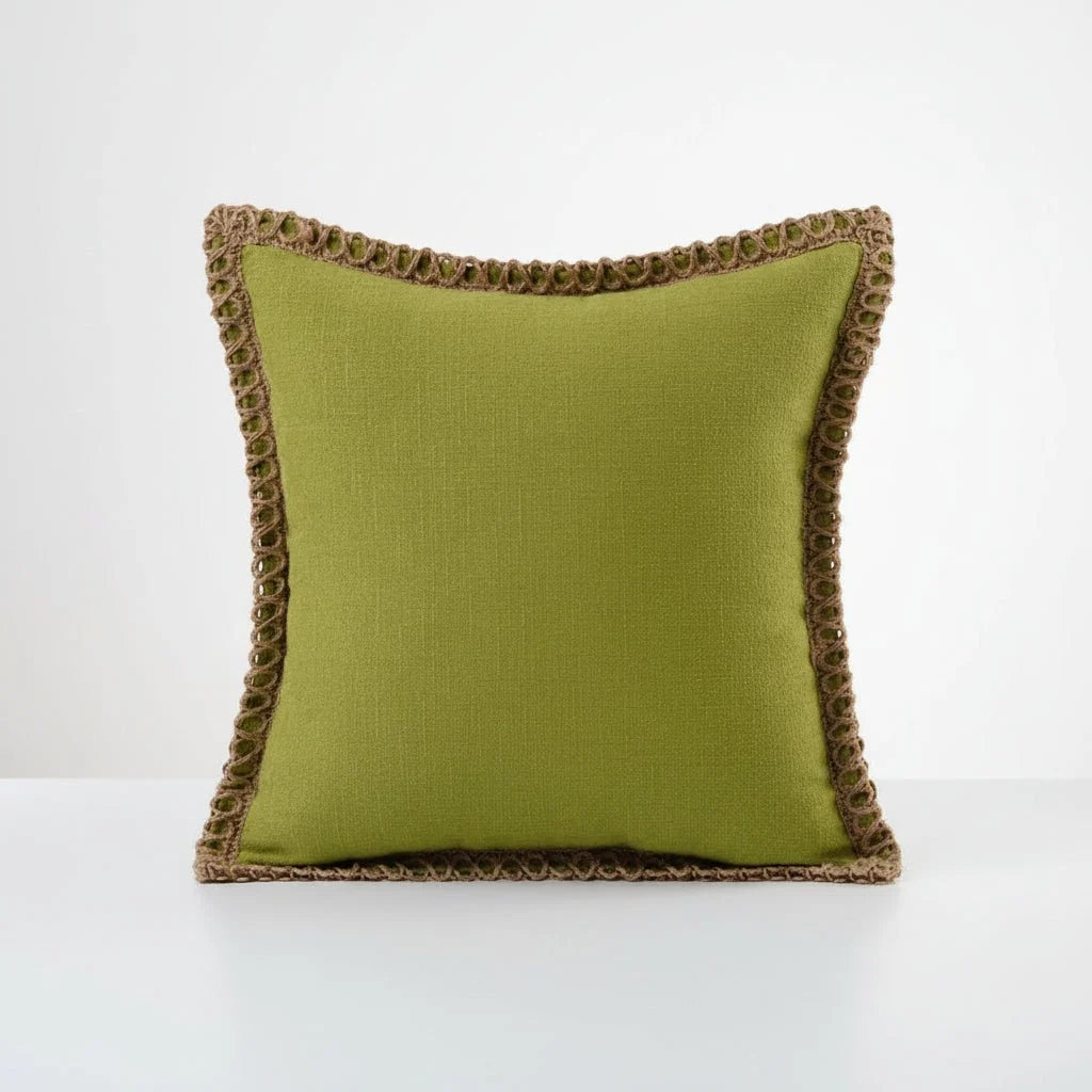 Cushion Cover French-Inspired Pattern Removable Washable