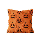 Cushion Cover Pumpkin Pattern Machine Washable 18 x 18 Inch