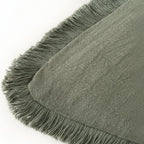 Cushion Cover Set Cotton-Linen Blend Hidden Zipper Set of 2