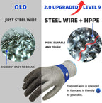 Cut-Resistant Glove 316L Stainless Steel ANSI A9