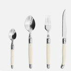 Cutlery Set 304 Stainless Steel Ivory Resin Handles