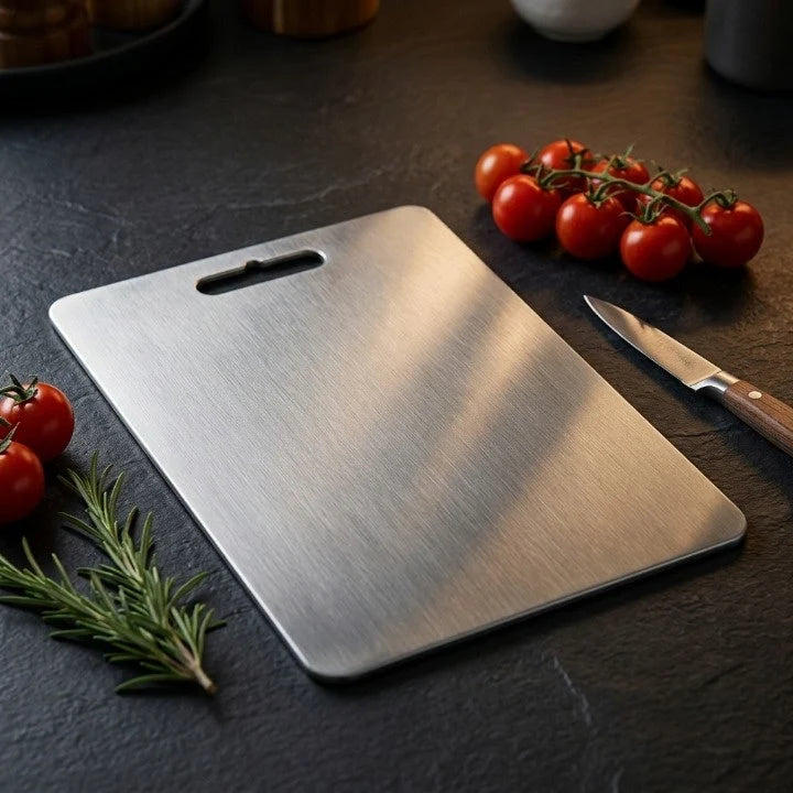 Cutting Board Antibacterial Stainless Steel Dishwasher-Safe