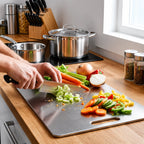 Cutting Board Antibacterial Stainless Steel Dishwasher-Safe