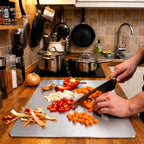 Cutting Board Antibacterial Stainless Steel Dishwasher-Safe