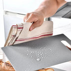 Cutting Board Set Four Double-Sided Space-Saving Holder
