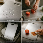 Cutting Board Titanium Antibacterial Dishwasher Safe