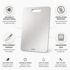Cutting Board Titanium Antibacterial Dishwasher Safe