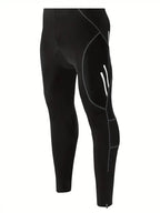 Cycling Tights Gel Padded Breathable Mesh Reflective Details