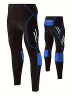 Cycling Tights Gel Padded Breathable Mesh Reflective Details