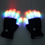 Dance Gloves LED Light-Up Flashing & Steady Modes