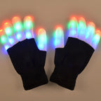 Dance Gloves LED Light-Up Flashing & Steady Modes