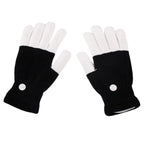 Dance Gloves LED Light-Up Flashing & Steady Modes