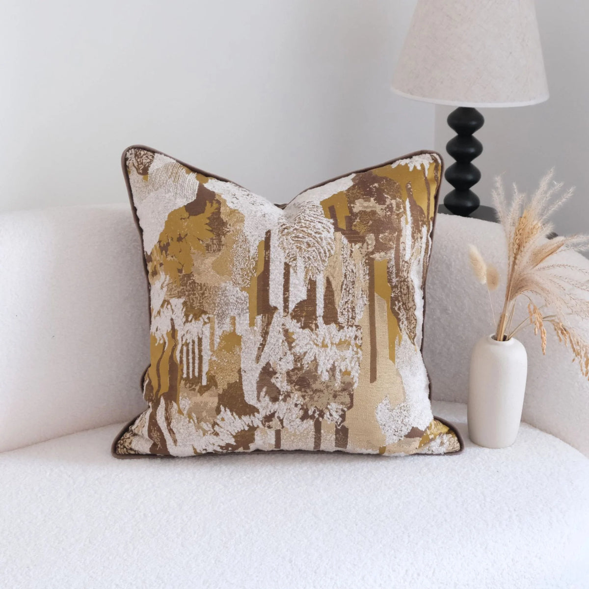 Decorative Pillow Animal Print Removable Cover