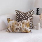 Decorative Pillow Animal Print Removable Cover