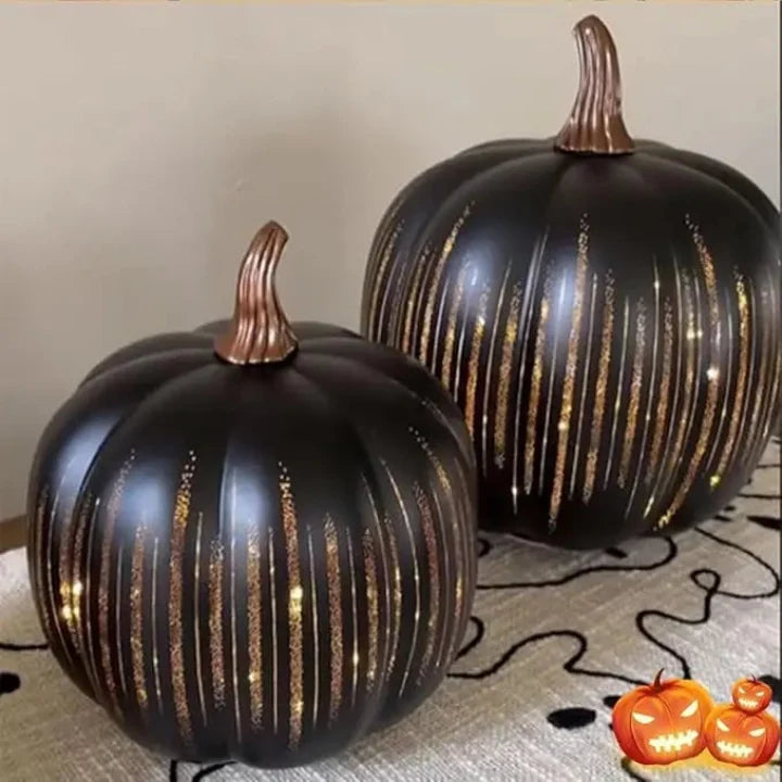 Decorative Pumpkin Battery-Powered LED 6-Hour Timer