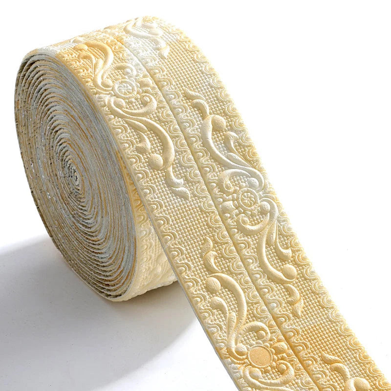 Decorative Trim Peel-and-Stick Flexible 33 ft Roll