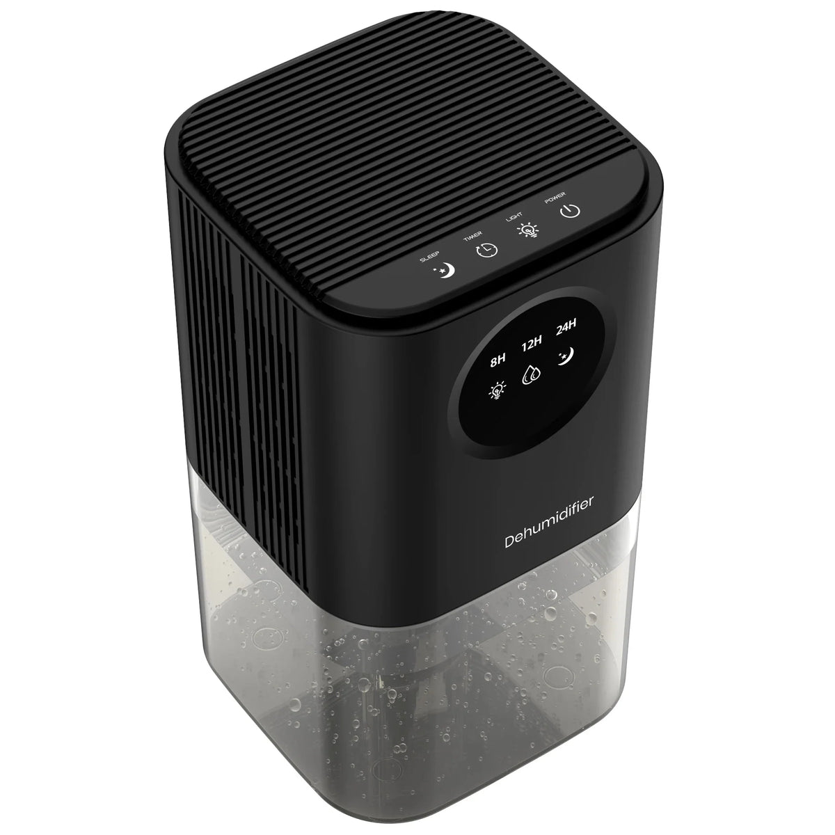 Dehumidifier 1.7L Tank Whisper-Quiet Color-Changing LED