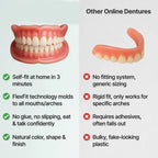 Denture Set Full-Arch Flexible Cushion Grip