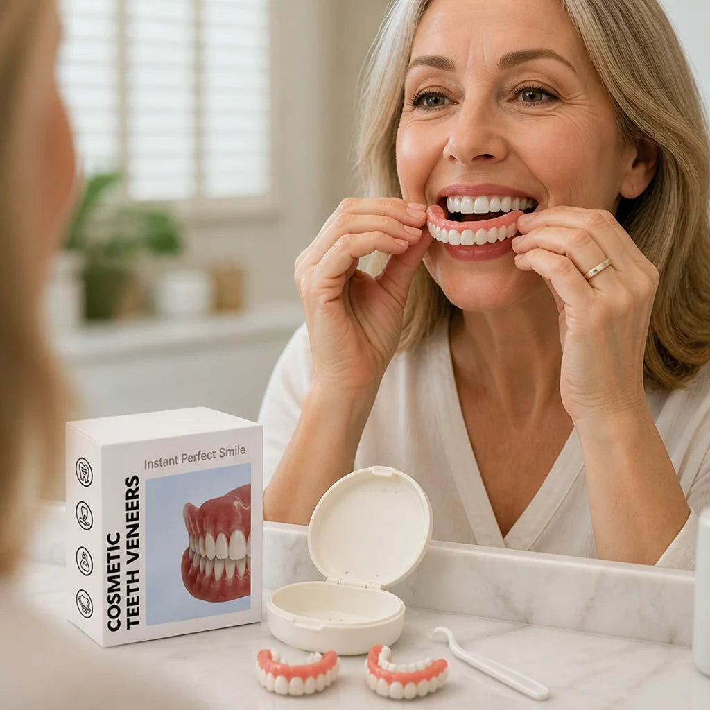 Denture Set Upper & Lower Flexible Fit Installation Kit