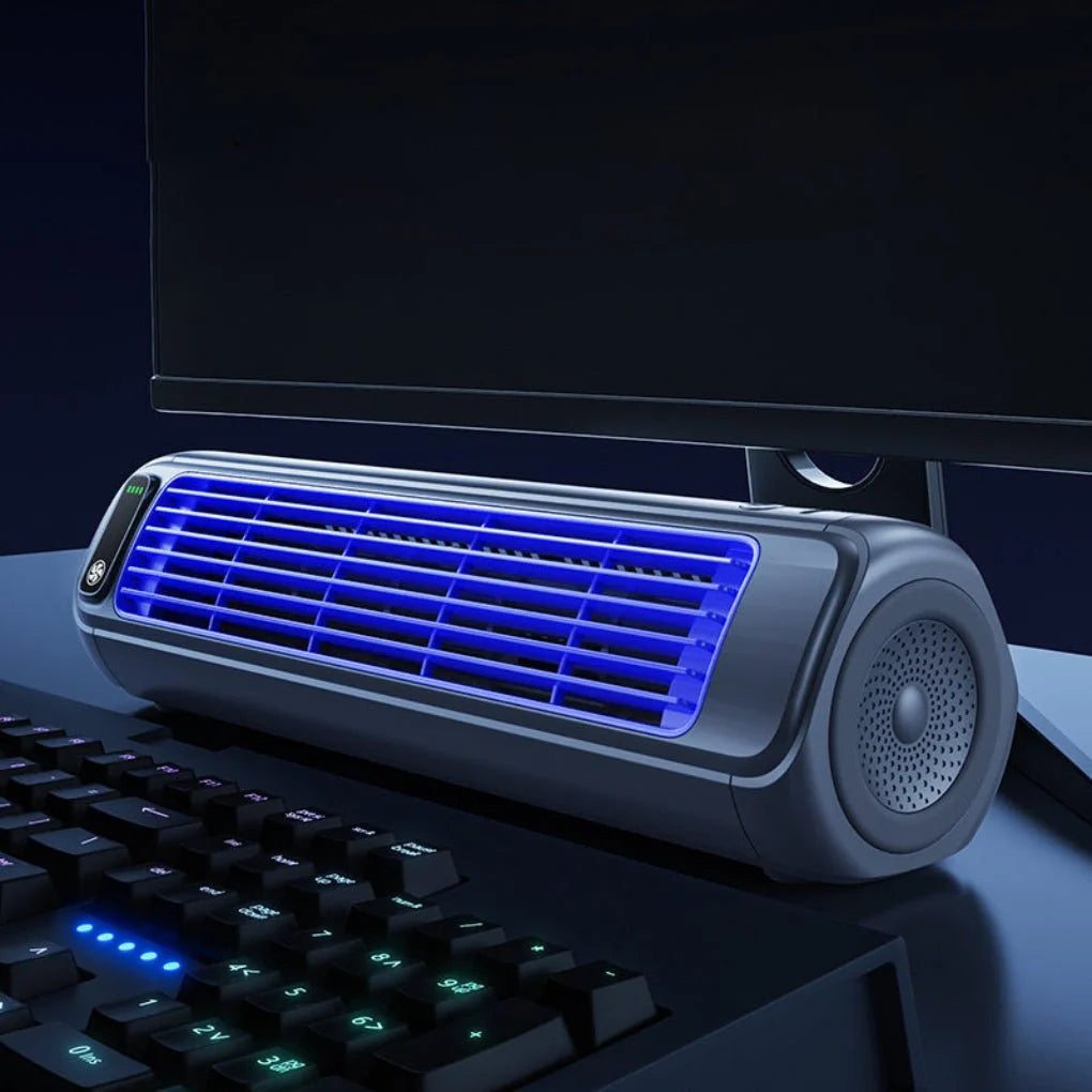 Desk Fan Cordless Rechargeable Up To 8-Hour Oscillating Quiet
