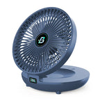 Desk Fan USB Rechargeable Quiet Wall-Mountable